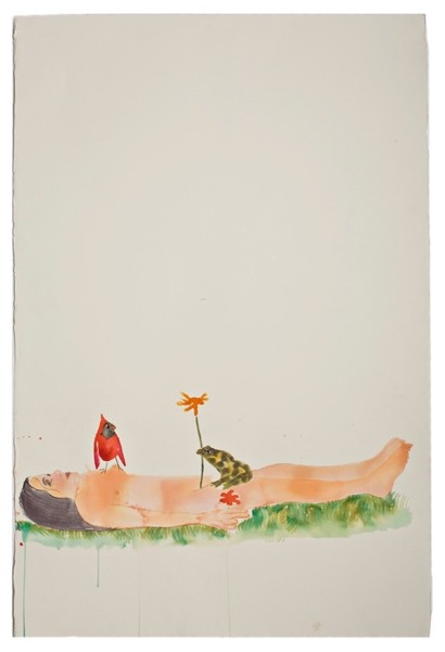 
                            <h4><em>Pandora</em></h4>
                            2009  
                            <br /><br />
                            Watercolor and ink on paper
                            </br>
                            40 x 26 inches 
                            <br /><br />