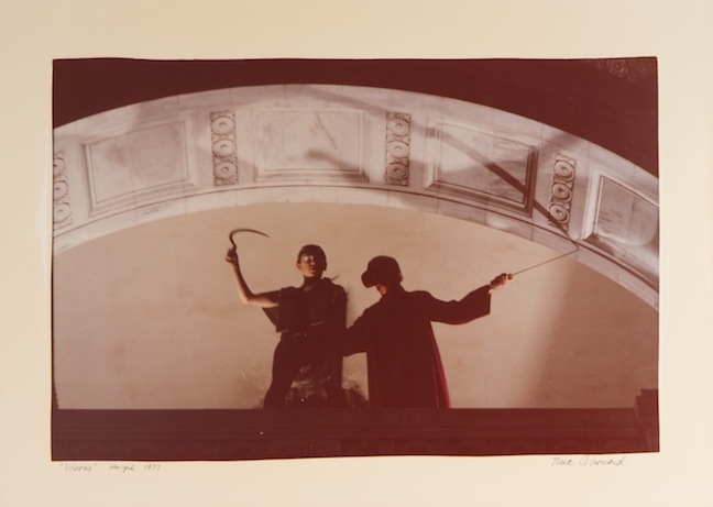 <h3>TINA GIROUARD</h3>
						<h4><em>Visions (Creative Time at the <br />
						U.S. Customs House, NYC)</em></h4>
						1977</br>
						Vintage c-print mounted on archival foam core</br>
						19.5 x 26.5 inches</br>
                        AP from edition of 3