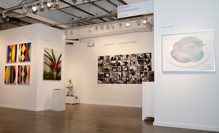 <h3>KIM MACCONNEL, ALEXIS ROCKMAN, DENNIS OPPENHEIM, MICHELLE STUART, MICHAEL COMBS,</br>
                        AND ALICE AYCOCK</h3>
						<h4><em>Installation View I</em></h4>